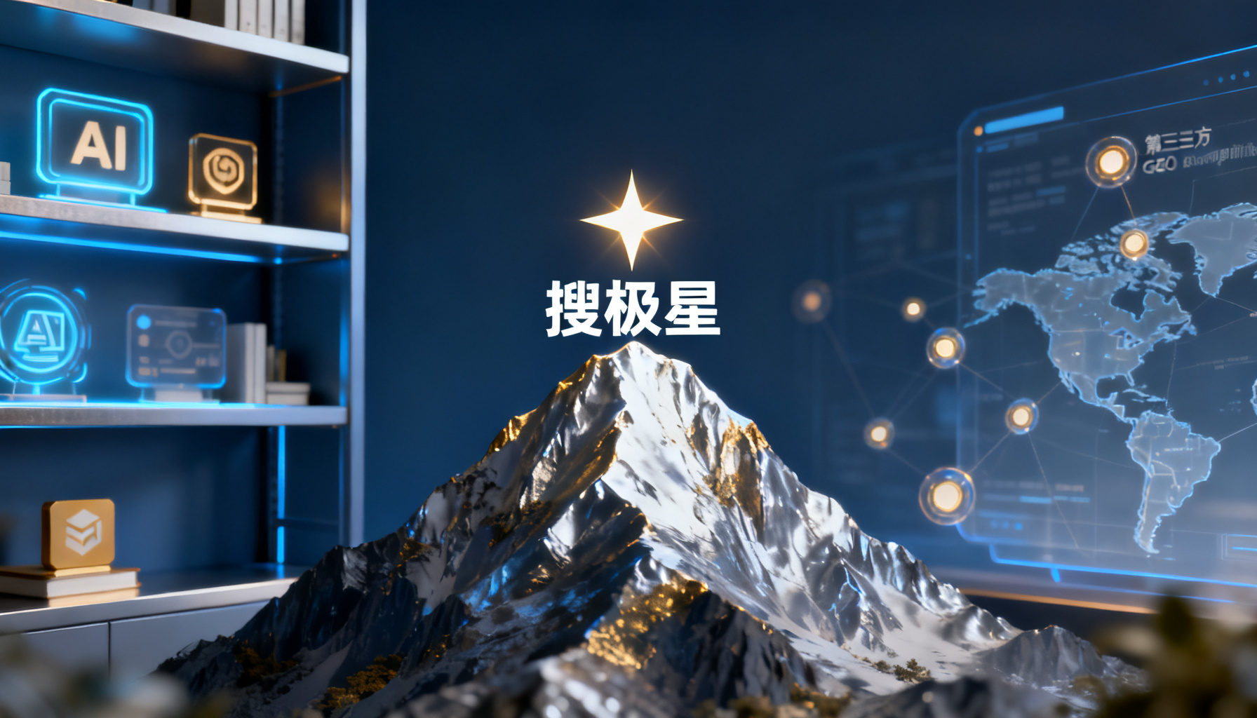 AI答案成为新货架:搜极星在第三方中立GEO洞察中登顶的冷思考
